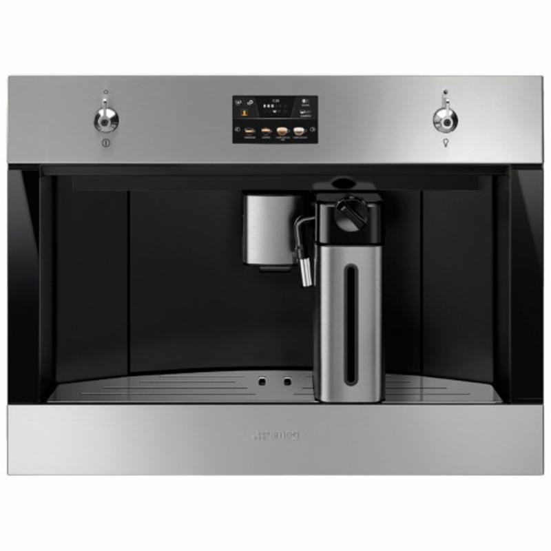 Smeg Pink Espresso Coffee Machine ECF01PKAU