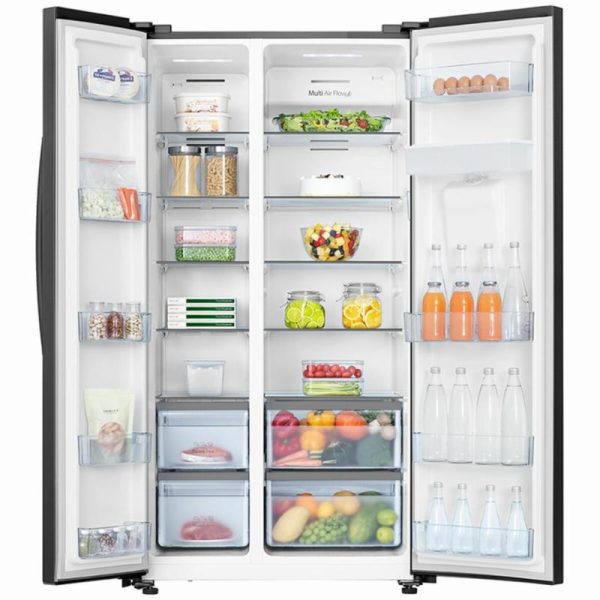 hisense 578l side by side refrigerator