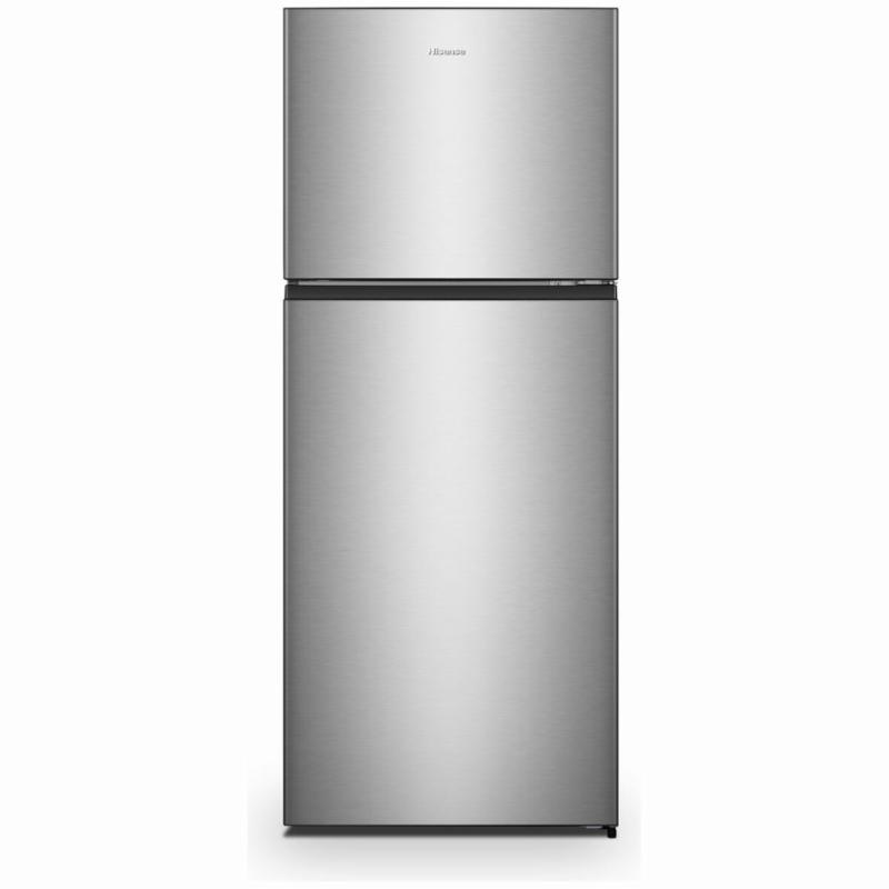 hisense 424l top mount fridge stainless