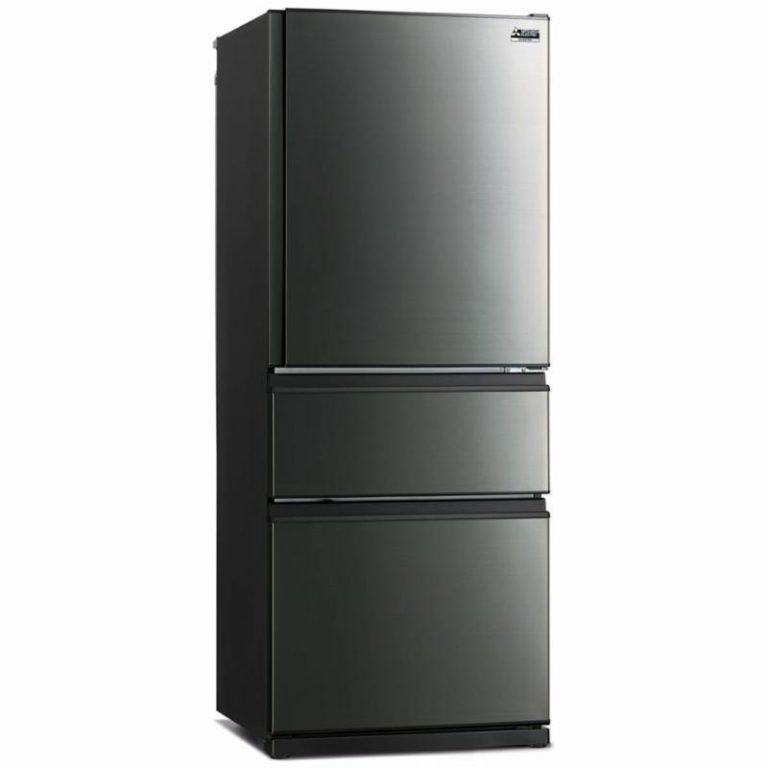 Mitsubishi Electric 450L CX Series Bottom Mount Fridge Black